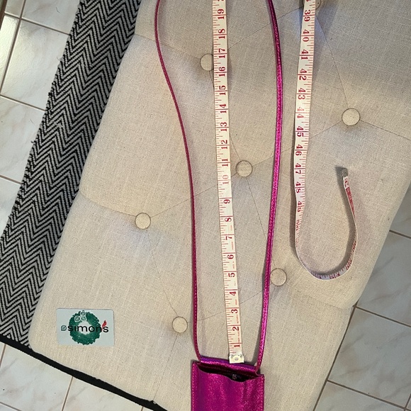 Simons crossbody disco bag in electric pink genuine leather, like new. - Picture 11 of 11